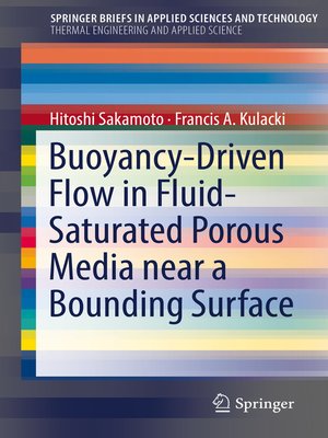 cover image of Buoyancy-Driven Flow in Fluid-Saturated Porous Media near a Bounding Surface
